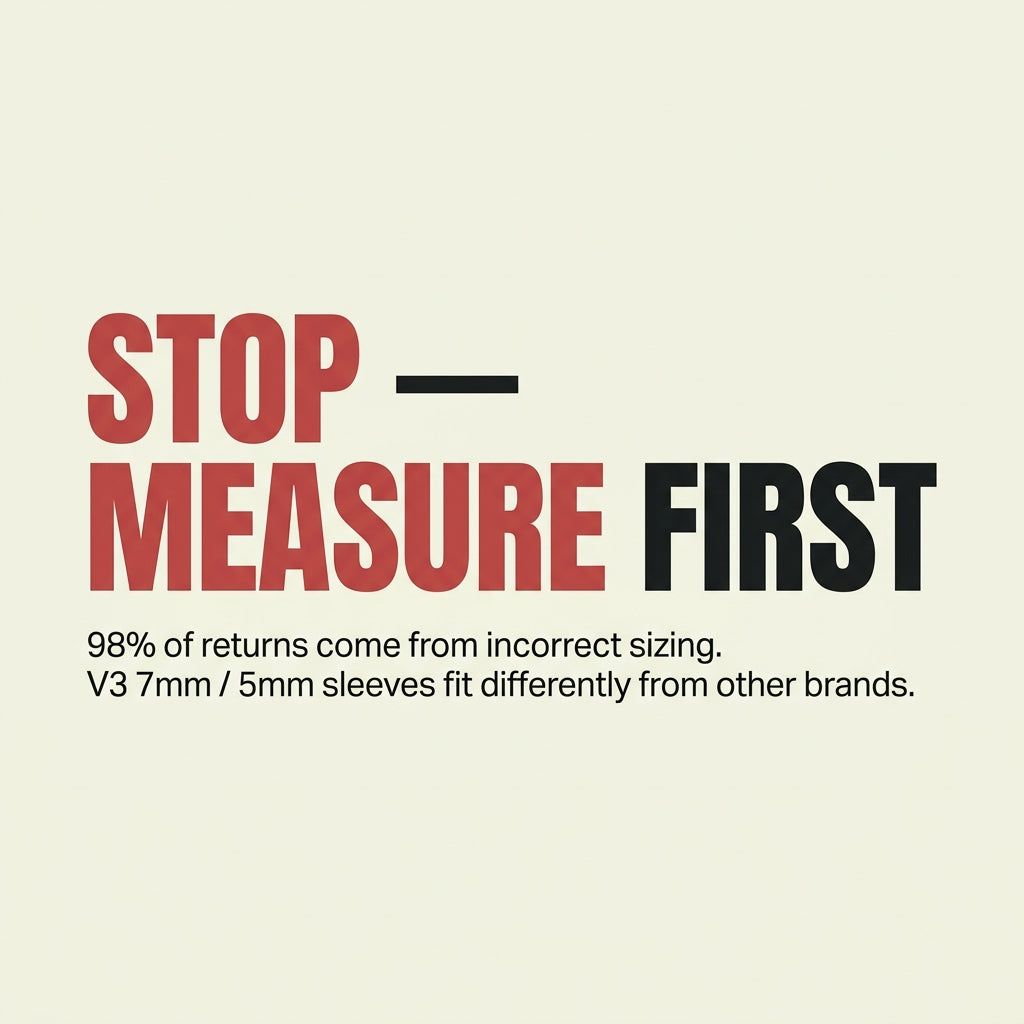 Mammal V3 7mm Straight Cuff Knee Sleeves