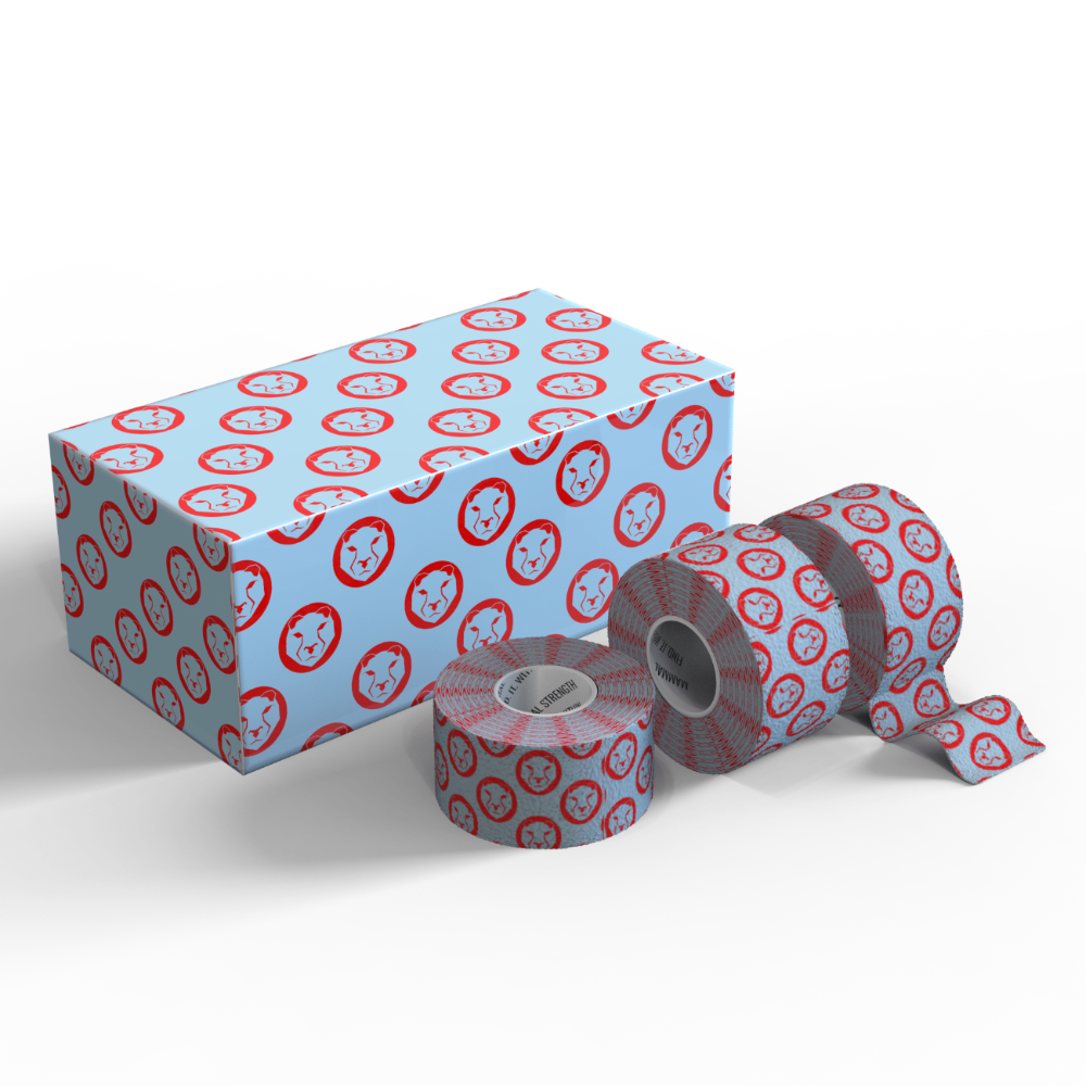 Mammal Tape - 7 - Metre - Spec 2.0 - Blue/Red - per roll (wholesale) *PRE - ORDER ONLY* - Mammal Strength