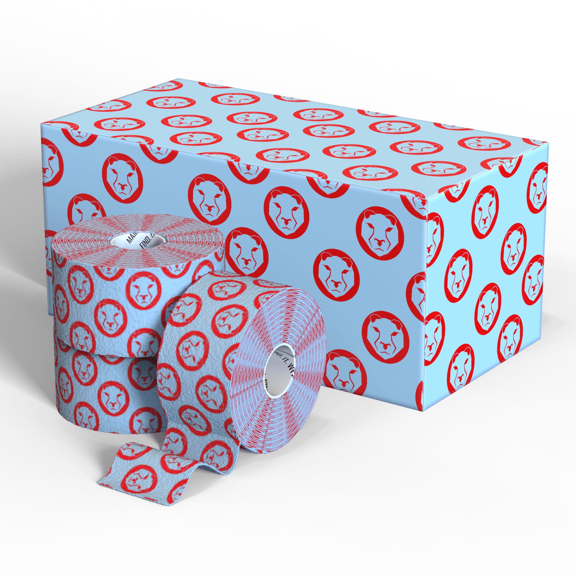 Mammal Tape - 7 - Metre - Spec 2.0 - Blue/Red - per roll (wholesale) *PRE - ORDER ONLY* - Mammal Strength