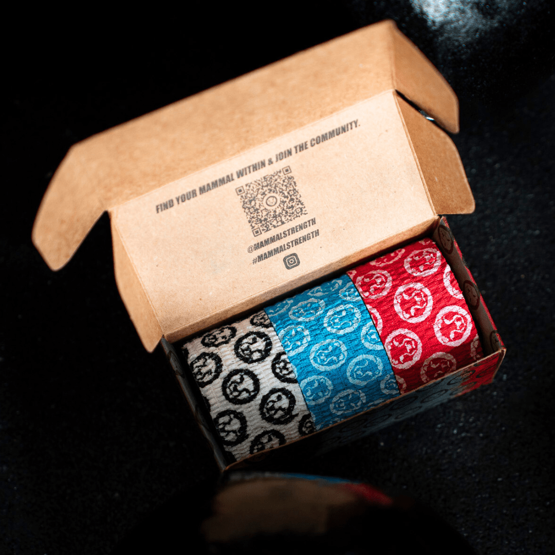 Mammal Tape 2.0 - 5 - Metre Rolls - Thumb & Weightlifting Tape (3 - Pack) (Other International) - Mammal Strength