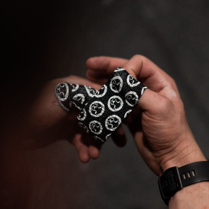 Weightlifting Thumb Tape - Mammal Tape - 7 - Metre - Spec 2.0 - Black - Mammal Strength