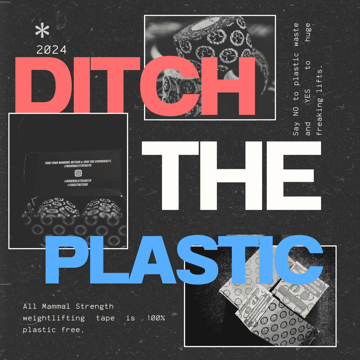 Ditch the plastic with Mammal Tape - Mammal Strength 