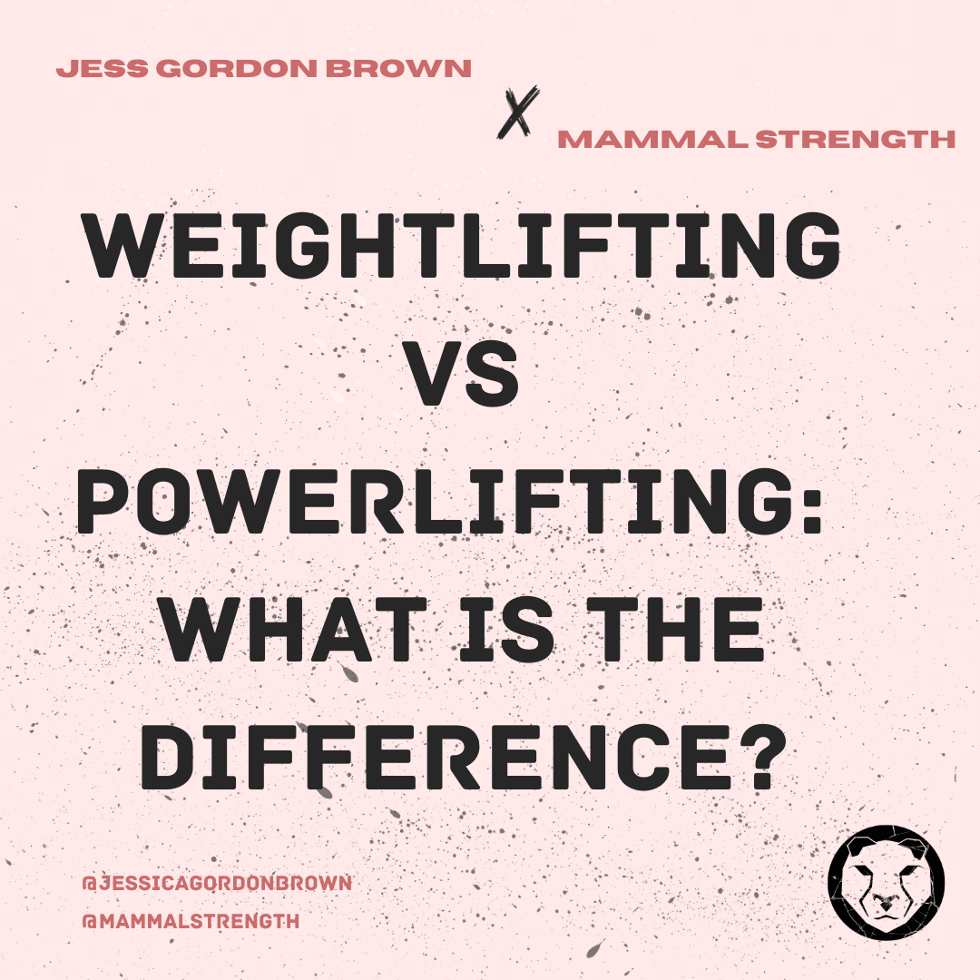 Weightlifting vs Powerlifting:  What is the difference? - Mammal Strength 