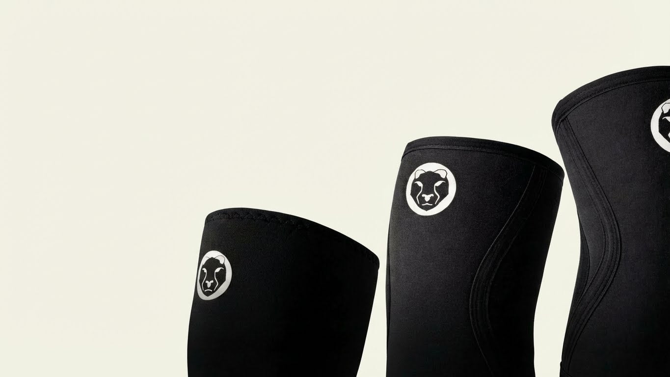 Mammal Strength V3 compression sleeves for knee and elbow support during heavy strength training