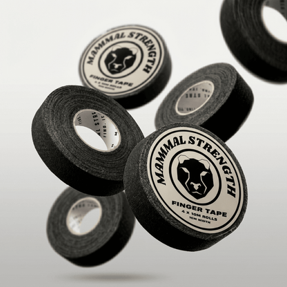 Mammal Finger Tape zinc oxide 4-pack, editorial product shot