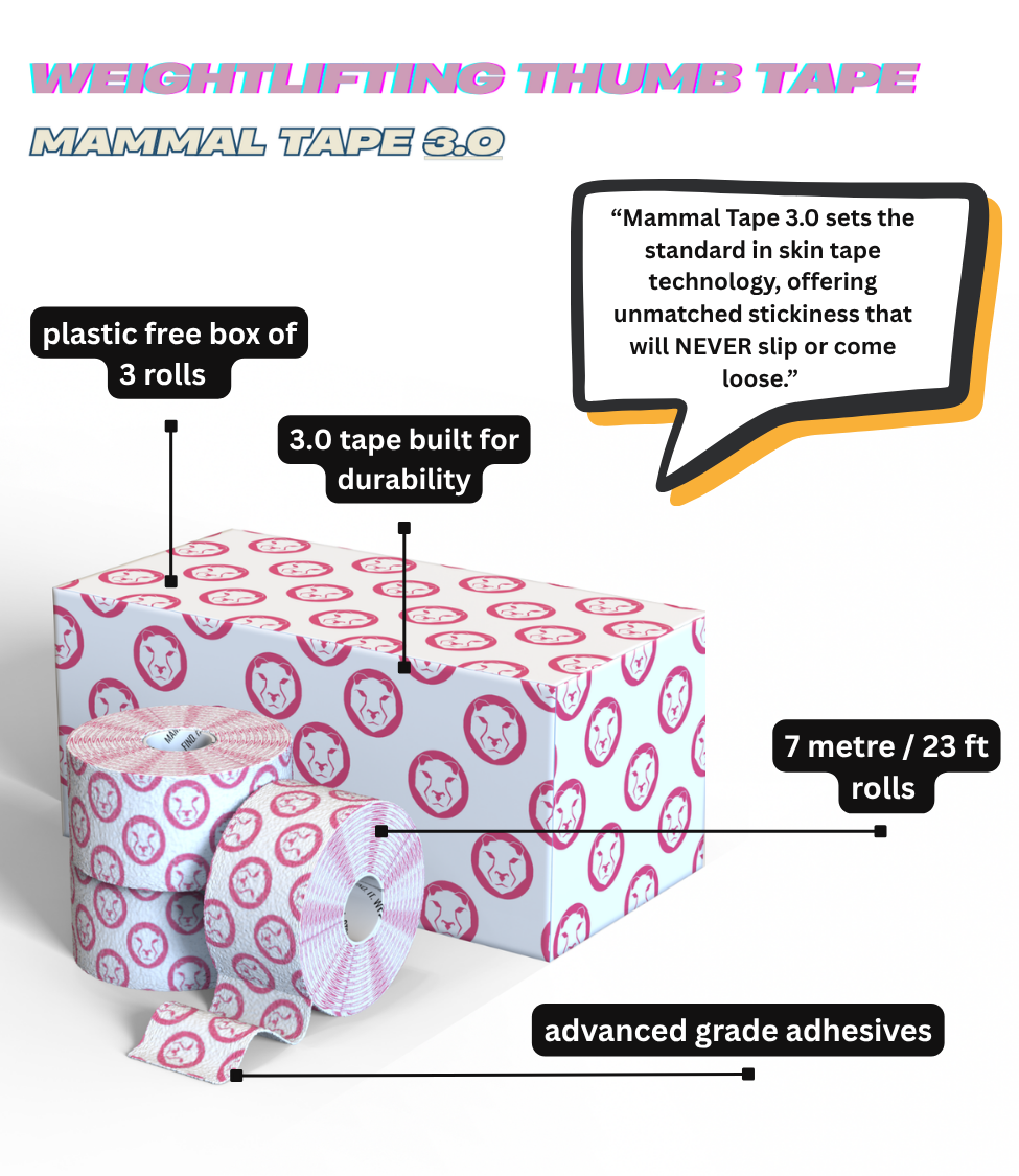 BULK BUY - 10 PACKS - Mammal Tape - 7-Metre - 3.0 Spec (free shipping)