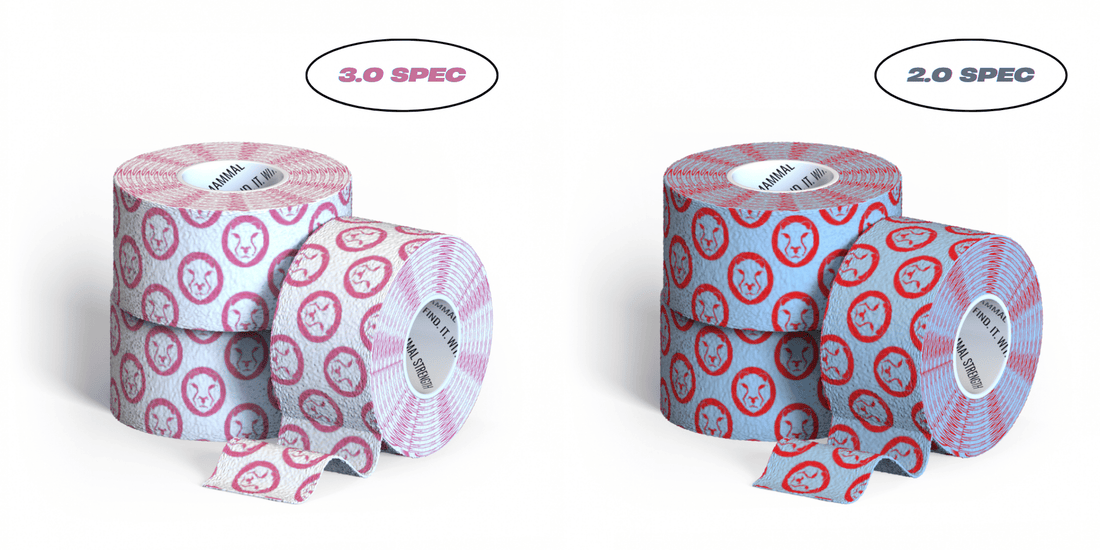 GYM OFFER - New and existing - 48 Rolls New Edition Mammal Tape 7M (2.0/3.0 Spec)
