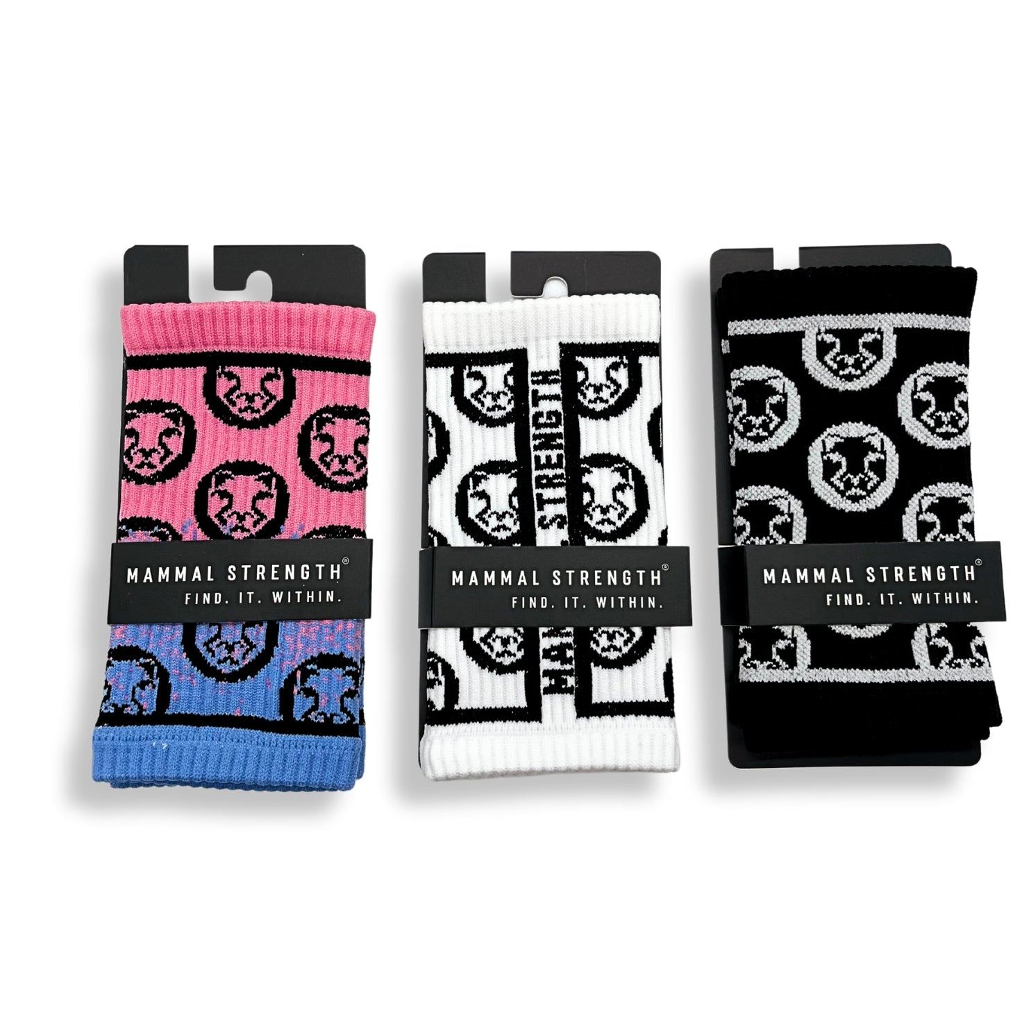 Mammal Strength Long Wristbands - Mammal Strength
