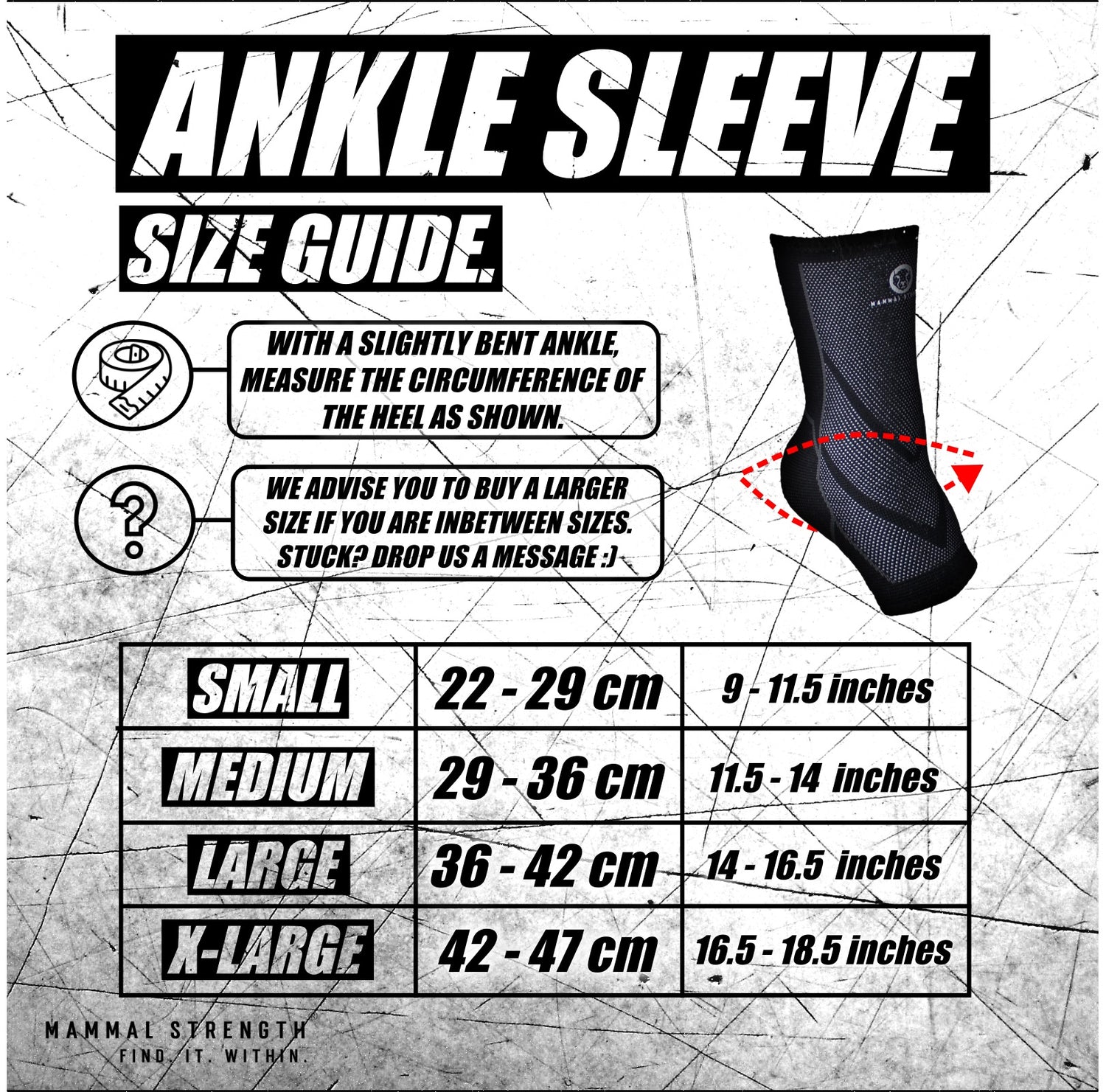 Ankle compression sleeves - Mammal Strength