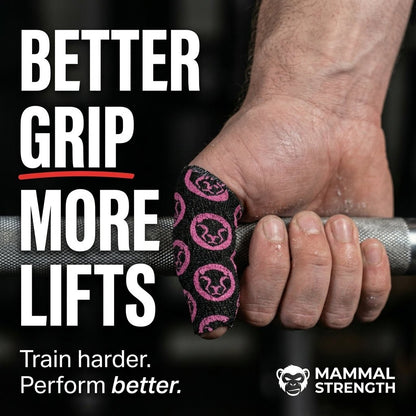 Wholesale weightlifting tape 10m black and pink Spec 2.0 4-pack – Mammal Strength