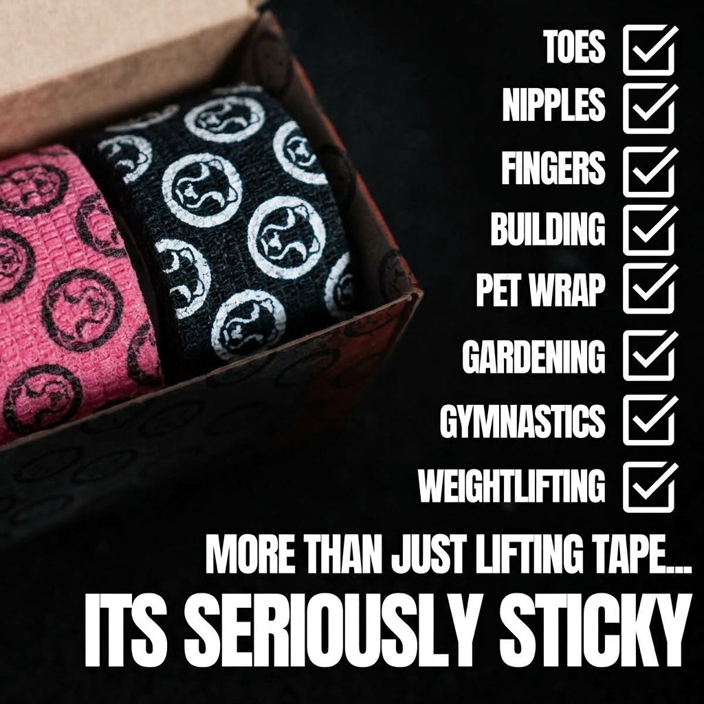 Mammal Tape 5-Metre Rolls - Thumb &amp; Weightlifting Tape (3-Pack / Multi / 2.0 Spec)
