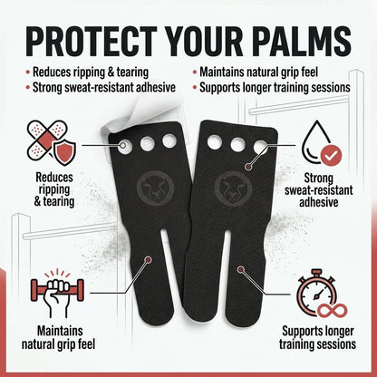 Mammal Hand Protection Palm Tape (pack of 10) - Mammal Strength