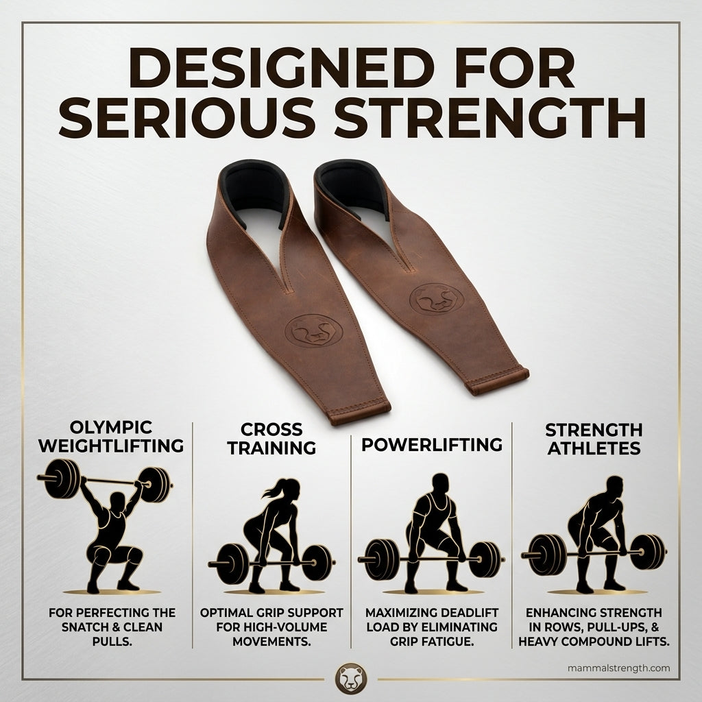 Mammal Olympic Weightlifting Straps