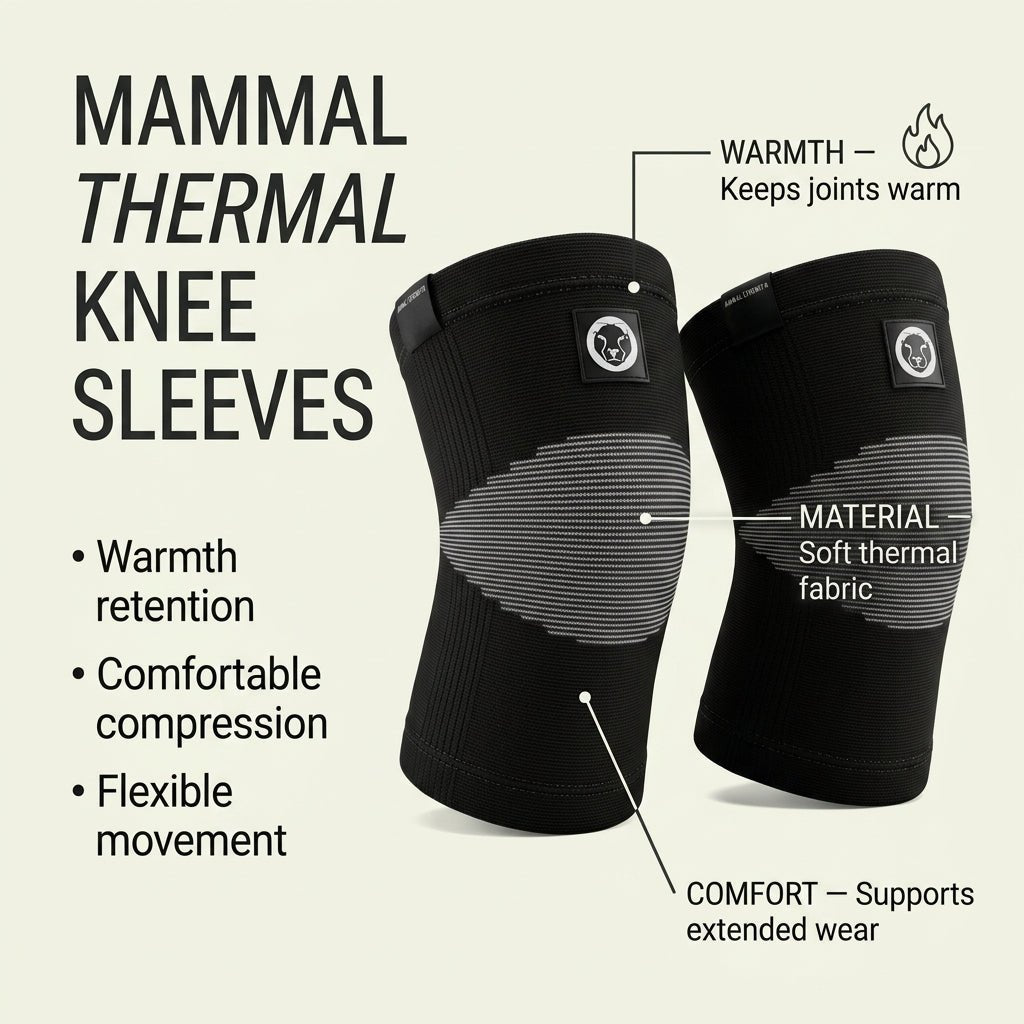 Mammal Thermal Endurance Knee Sleeves - Mammal Strength