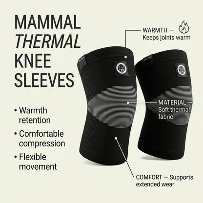 Mammal Thermal Endurance Knee Sleeves - Mammal Strength