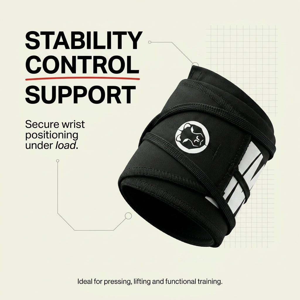 Mammal Lightweight Tie Wrist Wraps - Mammal Strength