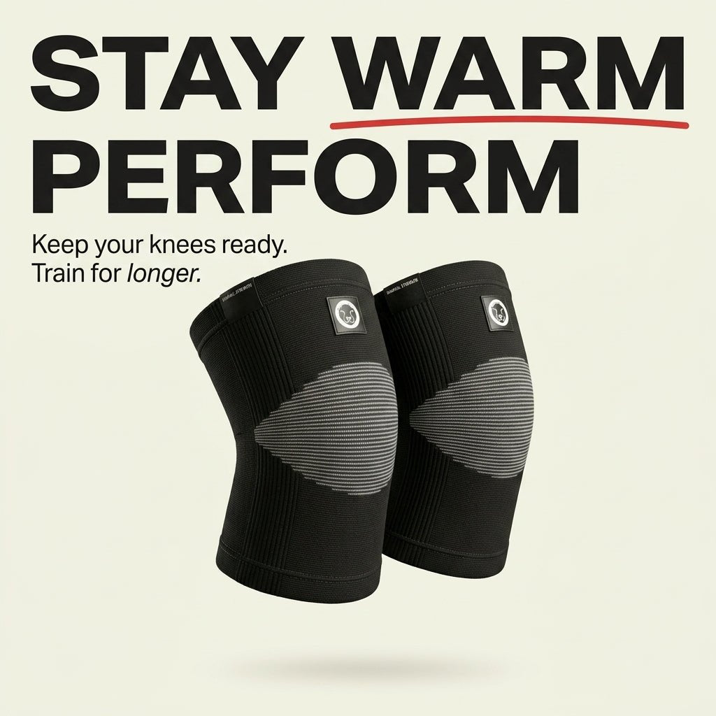 Mammal Thermal Knee Sleeves, conditioning training lifestyle shot