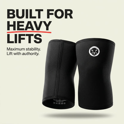 Mammal V3 7mm Straight Cuff Knee Sleeves - Mammal Strength