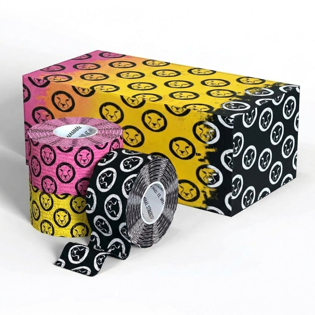 Mammal Tape 5-Metre Rolls - Thumb &amp; Weightlifting Tape (3-Pack / Multi / 2.0 Spec)