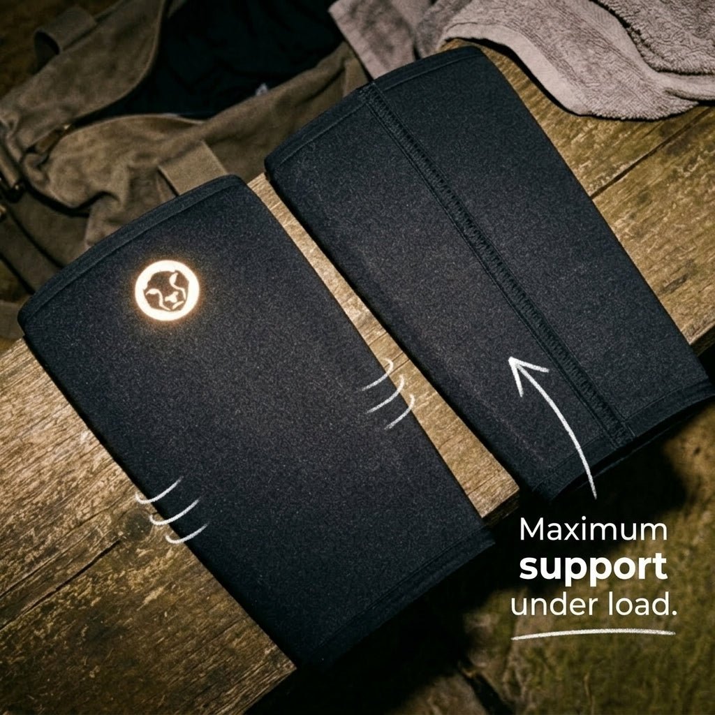 Mammal V3 7mm Straight Cuff Knee Sleeves - Mammal Strength