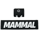 Mammal Lightweight Tie Wrist Wraps, black pair, main product shot