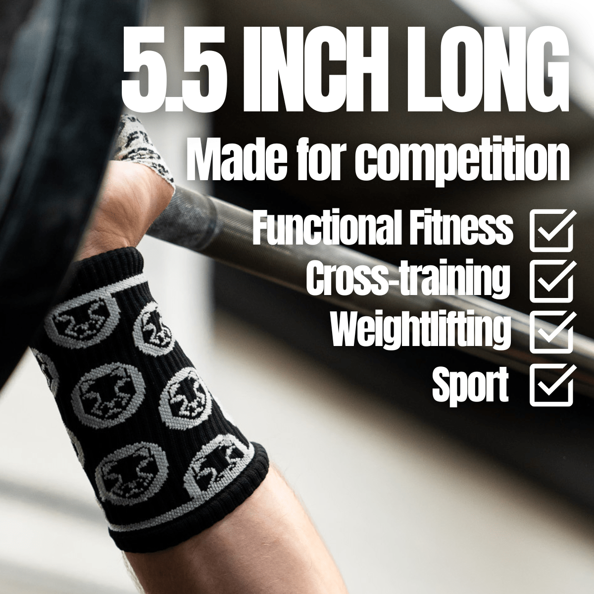 Mammal Strength Long Wristbands 15cm / 6 inches (United States) - Mammal Strength