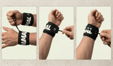 How to wear Mammal Lightweight Tie Wrist Wraps, application guide