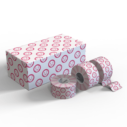 Mammal Tape - 7 - Metre - Spec 3.0 - White/Pink - per roll (wholesale) *PRE - ORDER ONLY* - Mammal Strength