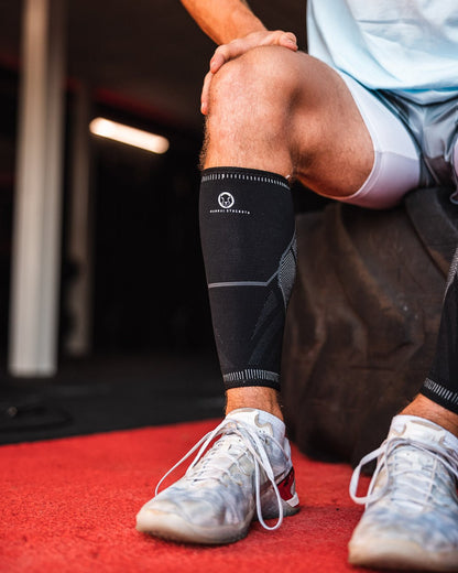 Calf compression sleeves pair for running recovery and shin support – Mammal Strength