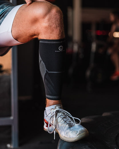Calf compression sleeves pair for running recovery and shin support – Mammal Strength
