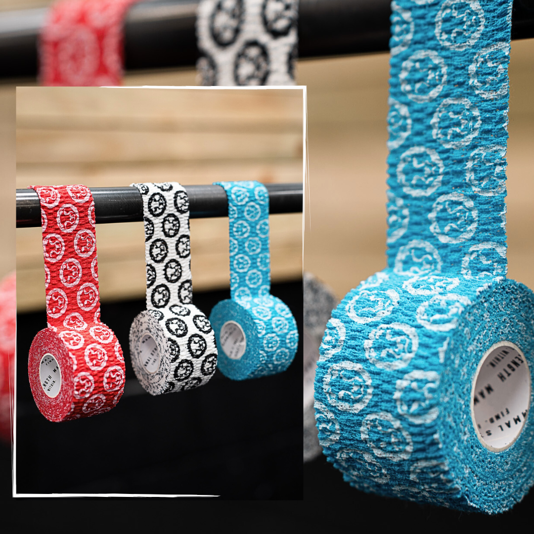 Experience the latest in grip technology with the new edition Mammal Tape - 5m rolls for thumb &amp; lifting, in a 3-pack