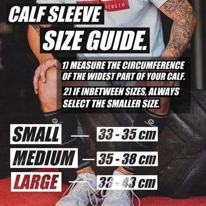 Calf compression sleeves pair for running recovery and shin support – Mammal Strength