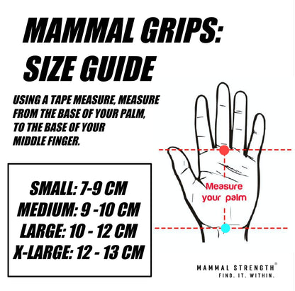 Mammal Grips (THIN) - Gymnastic Hand Grips - Mammal Strength 