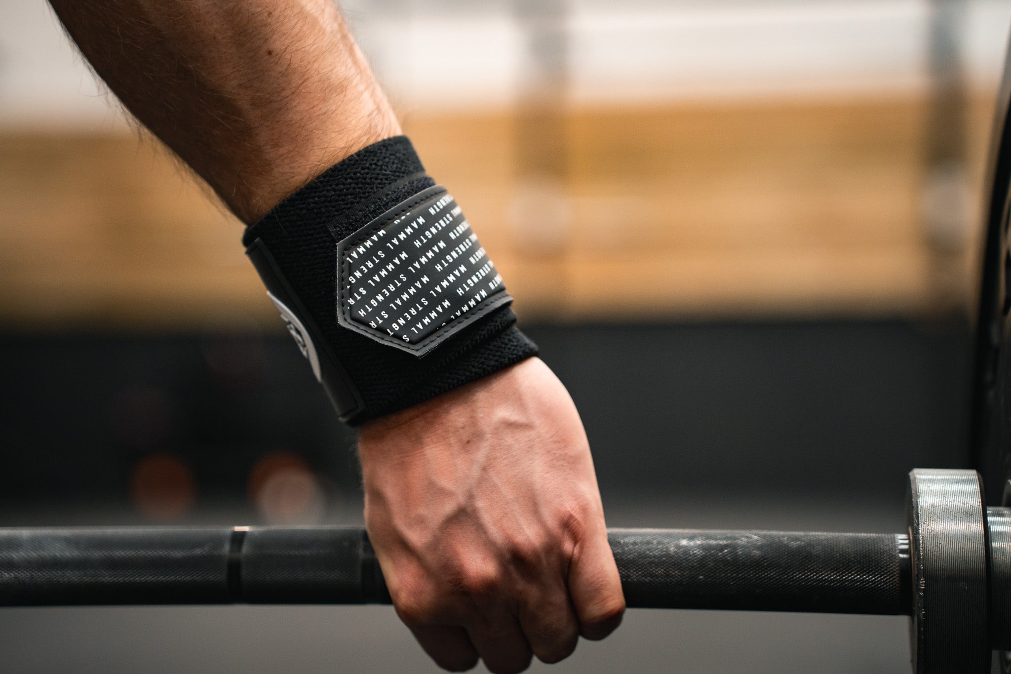 Next-level support with Mammal Strength V2 Heavy Duty Wrist Wraps for maximum strength training and workouts - gym, Crossfit